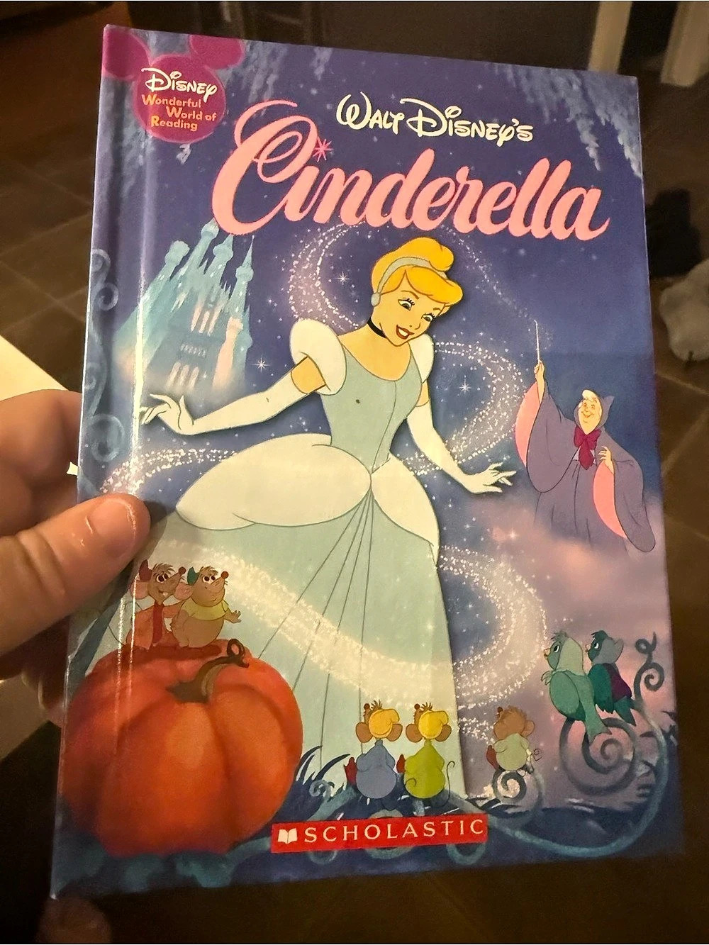 Vintage Disney Cinderella Storybook
